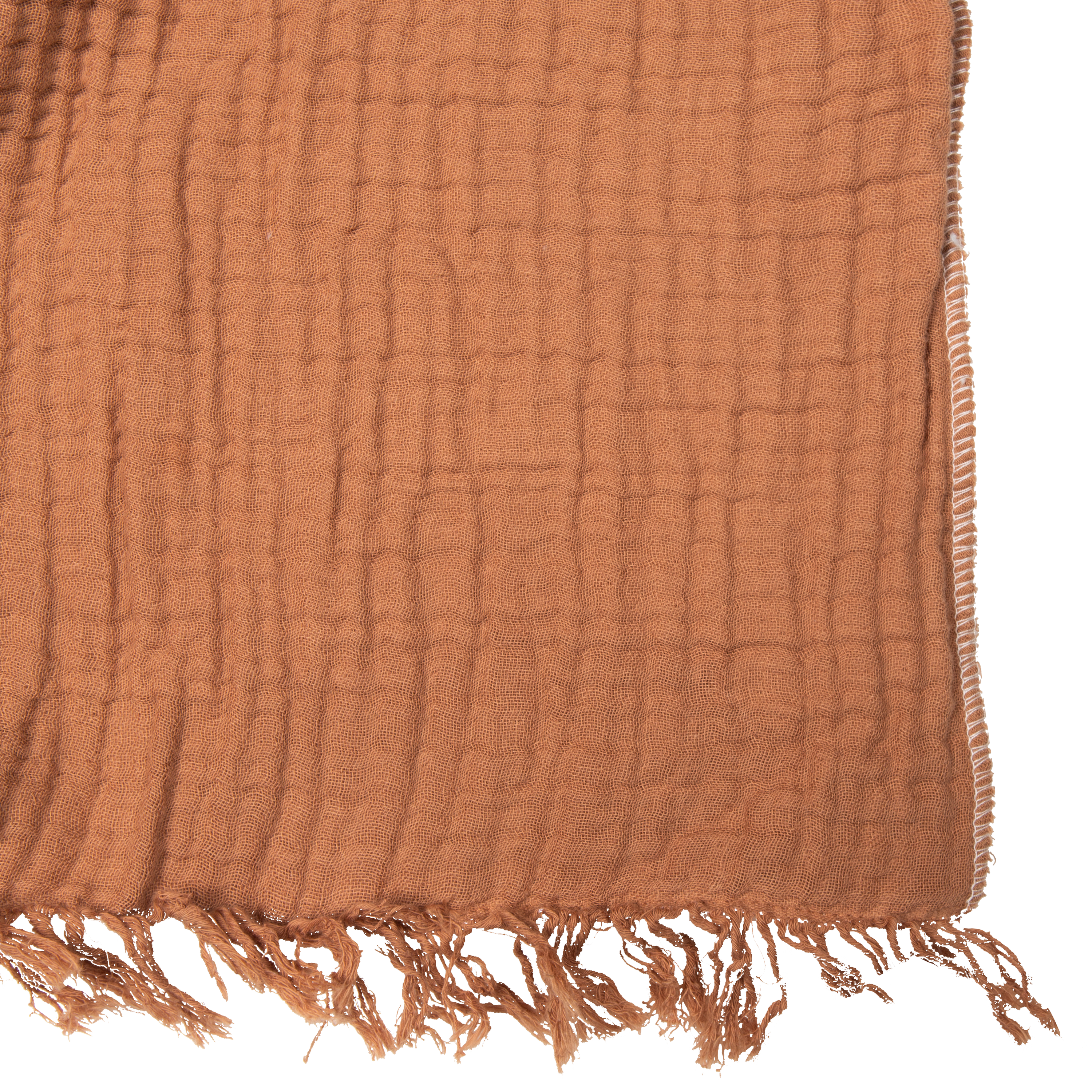 Sherpa Cotton Throw