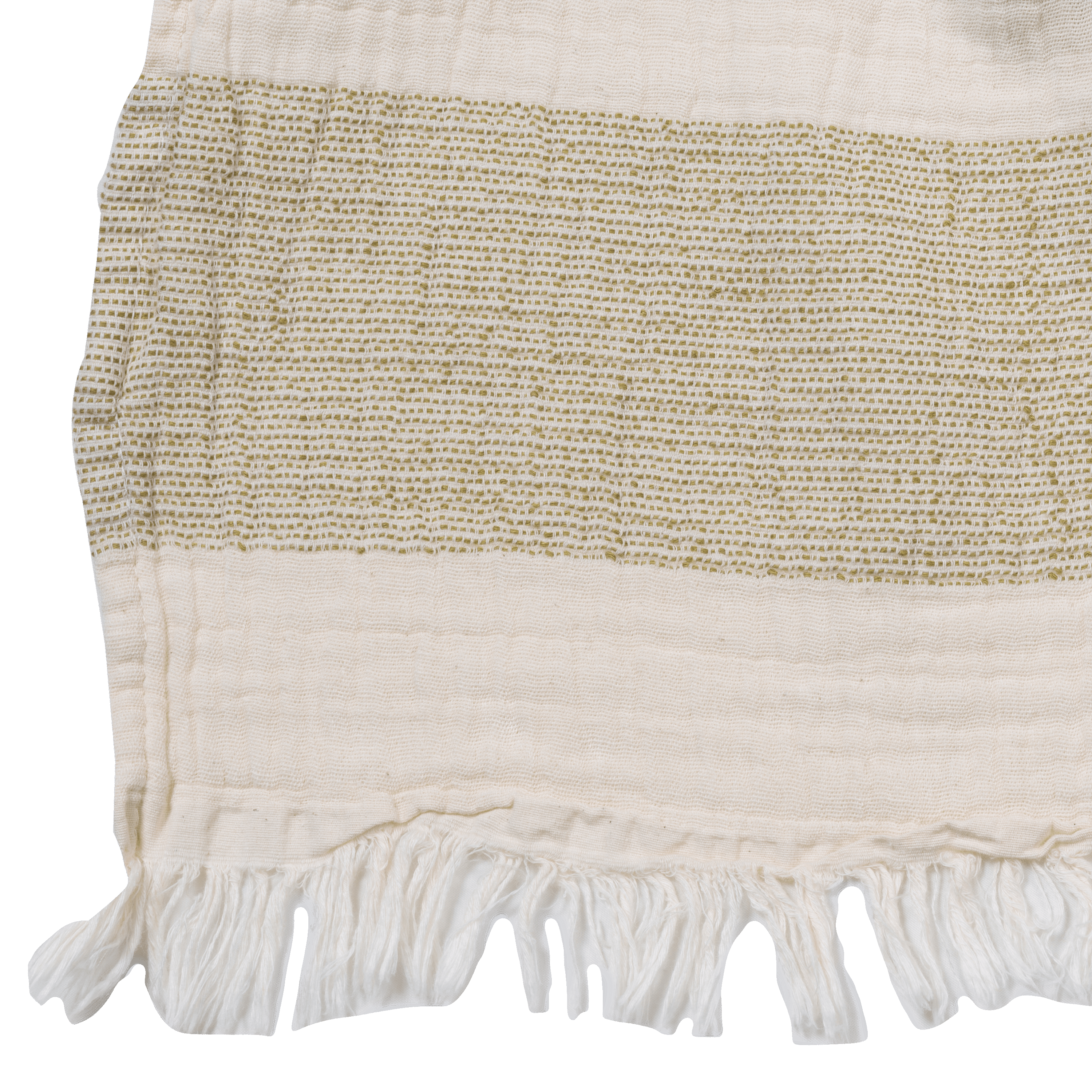 Stripe Cotton Gauze Throw