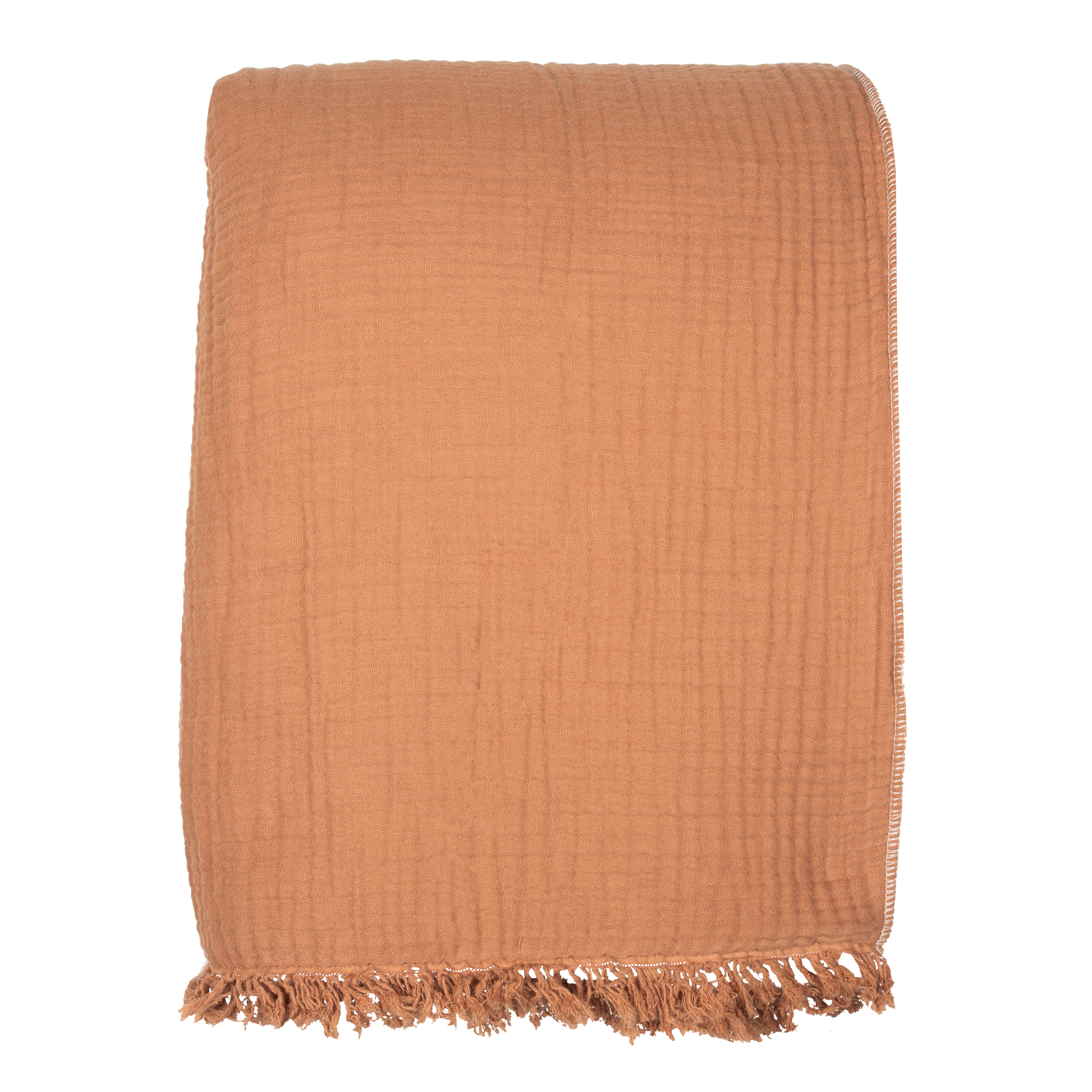 Sherpa Cotton Throw